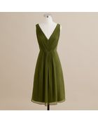 J.Crew Louisa Dress in Silk Chiffon - Lyst