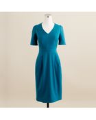 J.Crew Memo Dress in Super 120s - Lyst