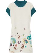 M Missoni Paisley-print Wool-blend Sweater Dress - Lyst