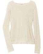 T By Alexander Wang Open-weave Cotton Sweater - Lyst