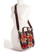 Fossil Vintage Key-per Coated Canvas Crossbody Bag - Lyst