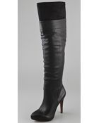 Sam Edelman Remy Over The Knee Top Line Boots - Lyst