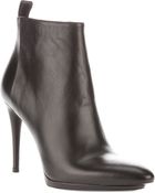 Balenciaga Leather Ankle Boot - Lyst