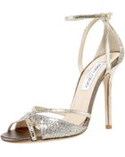 Jimmy Choo Ankle-strap Dorsay Sandal - Lyst
