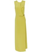 3.1 Phillip Lim Belted Silk Crepe Gown - Lyst