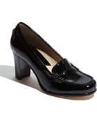michael kors bayville loafer pumps