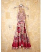 Free People Vintage Batik Apron Dress - Lyst