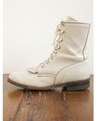 Free People Vintage Lace Roper Boot - Lyst