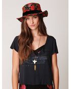 Free People Henley Graphic Tee - Lyst