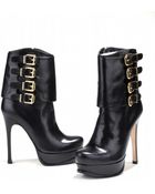 Luciano Padovan Platform Bootie - Lyst