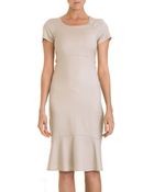 Narciso Rodriguez Cap Sleeve Dress - Lyst