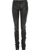 Notify Bamboo Tattoo Printed Skinny Jeans - Lyst
