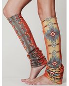 Free People Aztec Legwarmer - Lyst