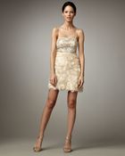 Sue Wong Petal-skirt Cocktail Dress - Lyst