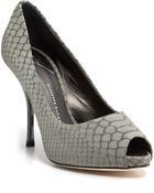 Giuseppe Zanotti Pumps - Python Platforms - Lyst