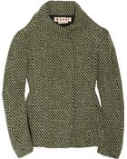 Marni Wool-blend Tweed Jacket - Lyst
