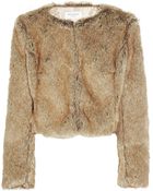 Helene Berman Faux Fur Jacket - Lyst