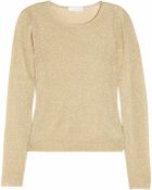 Richard Nicoll Metallic-knit Sweater - Lyst