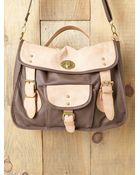 Free People Baron Two-tone Satchel - Lyst