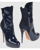 Casadei Ankle Boots - Lyst