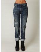 Free People Levis Lvc 505 Straight Leg - Lyst