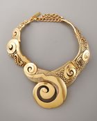 Oscar de la Renta Swirl Collar Necklace - Lyst