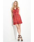 Rachel Zoe Jacqueline Printed Shirtdress - Lyst
