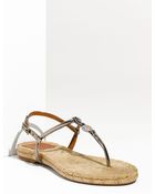 Tory Burch Emmy Espadrille Sandal - Lyst