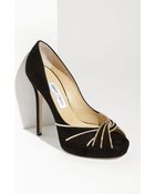 Jimmy Choo Kilda Peep Toe Pump - Lyst