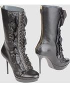 Just Cavalli Ankle Boots - Lyst