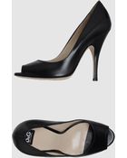 D&G Pumps with Open Toe - Lyst