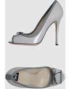 D&G Pumps with Open Toe - Lyst