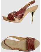 DSquared² Platform Sandals - Lyst
