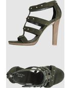Gucci Platform Sandals - Lyst