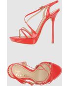John Galliano Platform Sandals - Lyst