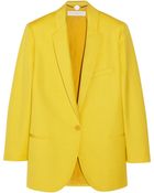 Stella McCartney Slub-twill Blazer - Lyst