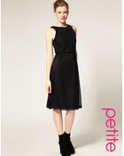 ASOS Collection Asos Petite Lace Midi Dress - Lyst