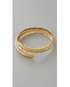 CC Skye Feather Bangle - Lyst