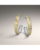 John Hardy Large Hoop Earrings - Lyst