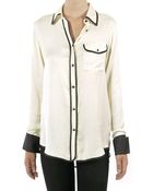 Rag & Bone Cuffed Blouse - Lyst