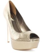 Report Signature Merrick Peep Toe Platform Pumps - Lyst