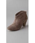Steven By Steve Madden Pembrook Suede Booties - Lyst