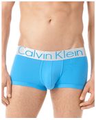 Calvin Klein Steel Micro Low Rise Trunk - Lyst