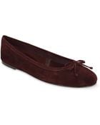 Delman Faye Ballet Flats - Lyst