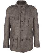 Hugo Boss Military Jacket - Lyst
