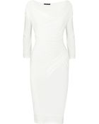 Donna Karan New York Draped Stretch-jersey Dress - Lyst