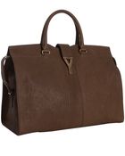 Saint Laurent Leather Cabas Tote Bag - Lyst
