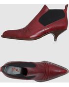 Miu Miu Shoe Boots - Lyst