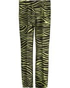 Michael Kors Zebra-striped Wool and Silk-blend Pants - Lyst