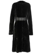 Revillon Patterned Mink Fur Overcoat - Lyst